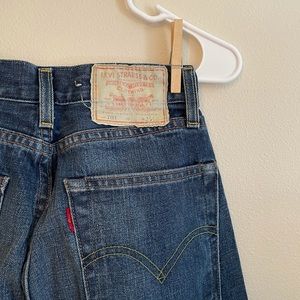 Dark Wash Levi’s Denim